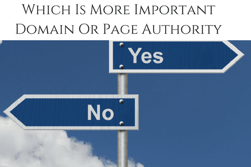 Which is more important domain or page authority